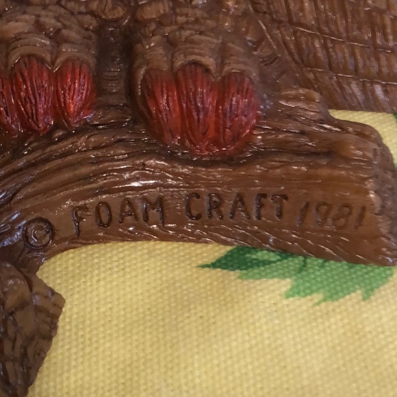 Vintage foam craft 1981 owls - Picture 4 of 12